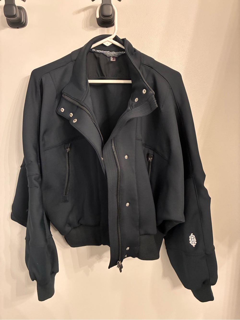 Free People off to the races Bomber Jacket